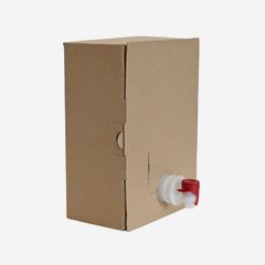 Bag in Box doboz 5l, fahatású külsö borítással