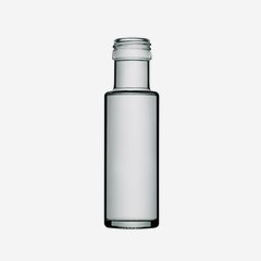 Dorica üveg, 100 ml, fehér, szájforma:PP 31,5