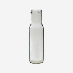 Salátaöntetes üveg,267 ml,szájforma:TO43