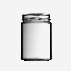 FACTUM üveg,575 ml,átlátszó,szájforma:TO82DE