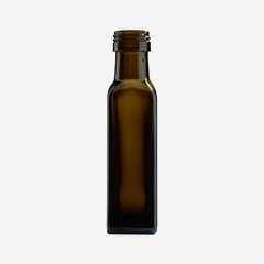 Marasca üveg, 50 ml, antikzöld, szájforma: PP 24