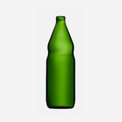 Olajos üveg,1000 ml,zöld,szájforma:Rical kupak