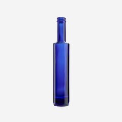 Bega üveg, 200 ml, kék,szájkiképzés GPI 28