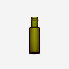 Dorica üveg, 100 ml, antikzöld, szájméret: PP 31,5