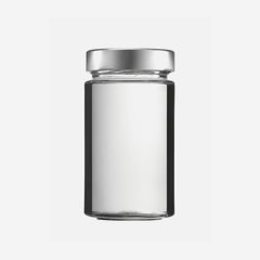 FACTUM üveg,245 ml,átlátszó,szájforma:TO58DE