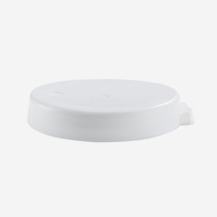 Lapka joghurtos üveghez, fehér színben