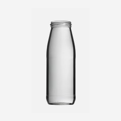 Juice üveg,500ml,fehér,szájforma:TO53