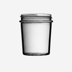 KLARA üveg, 410ml,színtelen, záróelem: TW-86