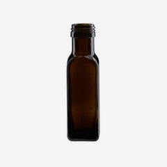 Marasca üveg,100 ml,antikzöld, szájforma:PP 31,5