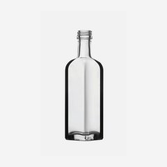 Marasca üveg, 60 ml, fehér, szájforma: PP 18