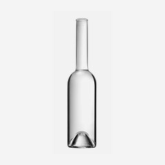 Opera üveg,500 ml,fehér,szájforma:dugó