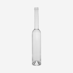 Platin üveg,350 ml, színtelen, szájkiképzés: GPI28