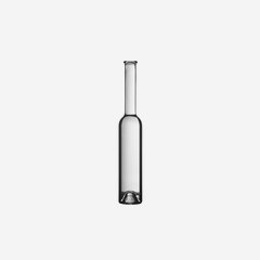 Platin üveg,100 ml,fehér, szájkiképzés: dugó