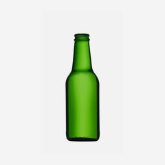 Styria üveg,250 ml,zöld,szájforma: koronazár