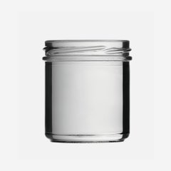 Konzerves üveg,167 ml,átlátszó,szájforma:TO66