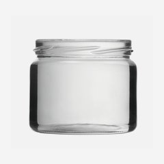 Konzerves üveg,330 ml,átlátszó,szájforma:TO82