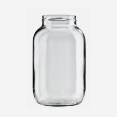 Konzerves üveg,3400 ml,átlátszó,szájforma:TO100