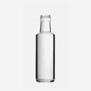 Dorica üveg, 100 ml, fehér, szájforma:PP 24
