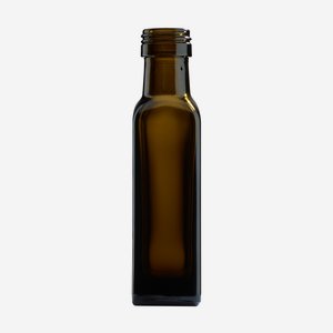 Marasca üveg, 50 ml, antikzöld, szájforma: PP 24