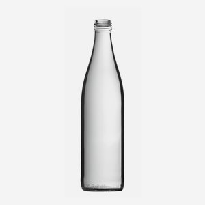 Allzweck üveg,500ml,fehér,szájforma MCA28