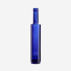 Bega üveg, 200 ml, kék,szájkiképzés GPI 28