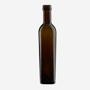 Belolio üveg, 250 ml, antikzöld, szájforma: PP 28