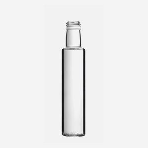 Dorica üveg, 250 ml, fehér, szájforma:PP 31,5