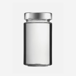 FACTUM üveg,245 ml,átlátszó,szájforma:TO58DE