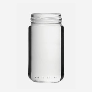 Hochglas üveg,212 ml,átlátszó,szájforma:TO53