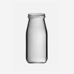 Juice üveg,250ml,fehér,szájforma:TO53
