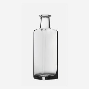 Nero üveg,100 ml,színtelen,szájforma:dugó