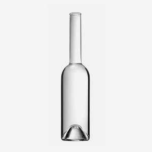 Opera üveg,500 ml,fehér,szájforma:dugó