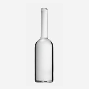 Opera üveg,700 ml,fehér,szájforma:dugó