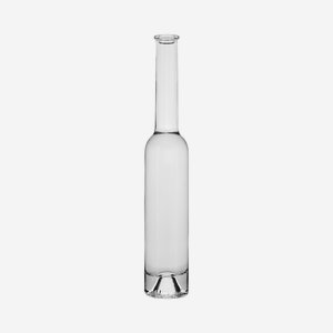 Platin üveg,200 ml,fehér, szájkiképzés:  dugó