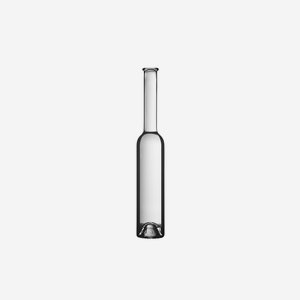Platin üveg,100 ml,fehér, szájkiképzés: dugó