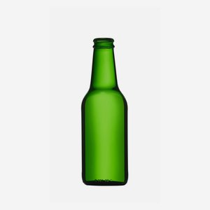 Styria üveg,250 ml,zöld,szájforma: koronazár