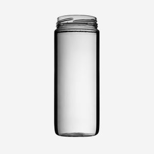 Konzerves üveg, 500ml, átlátszó, szájforma: TO63