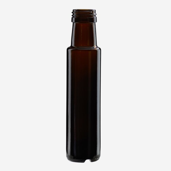 Dorica üveg, 100 ml, antikzöld, szájméret: PP 31,5