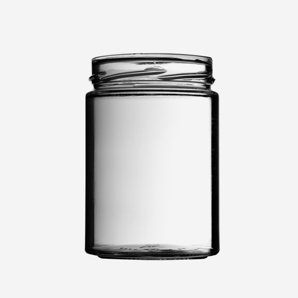 FACTUM üveg,575 ml,átlátszó,szájforma:TO82DE