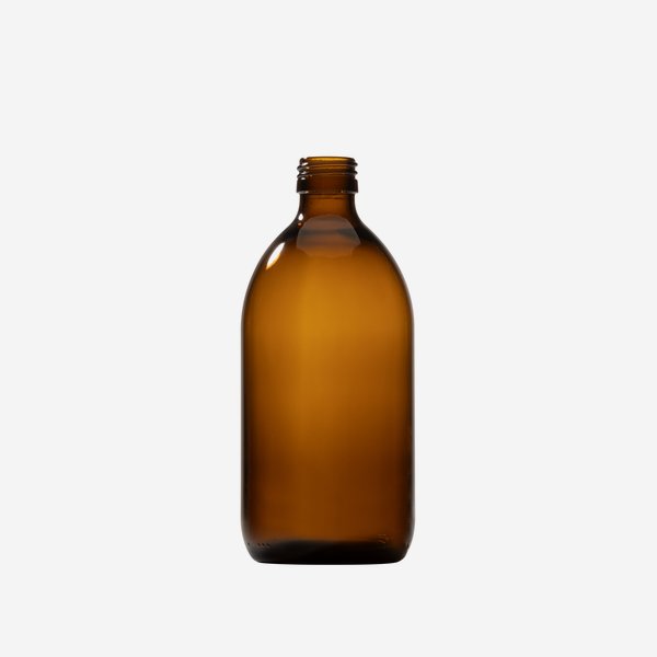 Patika üveg, 500 ml, szájforma PP-28