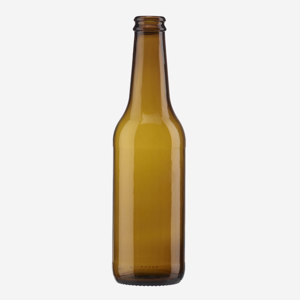 Sörös üveg,330ml,barna,szájforma:söröskupak