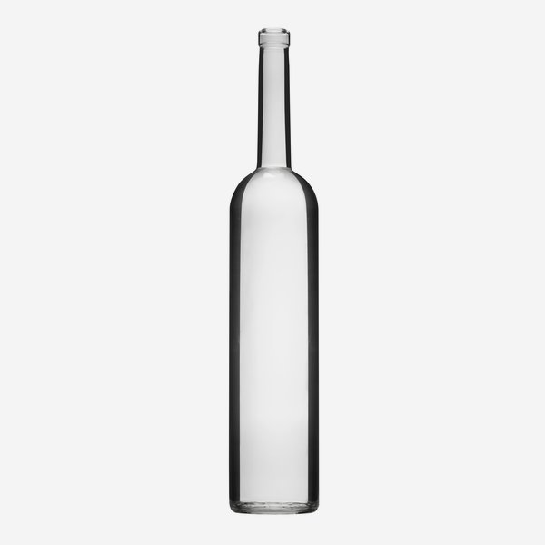 Bordolese üveg,1500ml,fehér,szájforma:dugó