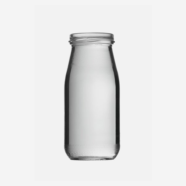 Juice üveg,250ml,fehér,szájforma:TO53