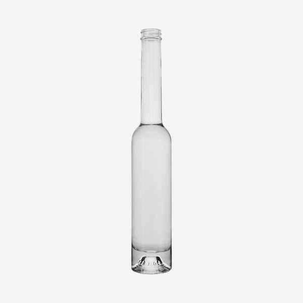 Platin üveg,200 ml,fehér, szájkiképzés: GPI28