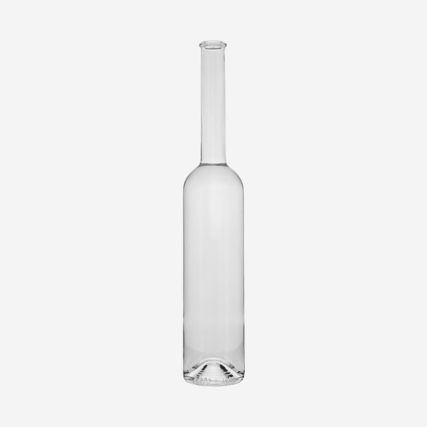 Platin üveg,500 ml,színtelen,szájkiképzés:dugó