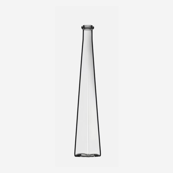 Quadra üveg,200ml,színtelen,szájforma:dugó