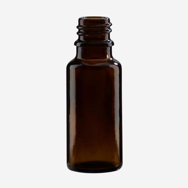 Cseppentos tégely,barna,20 ml,szájforma GL-18