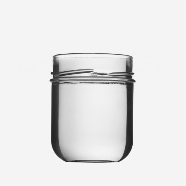 VITA üveg,225 ml,átlátszó,szájforma: TO70De