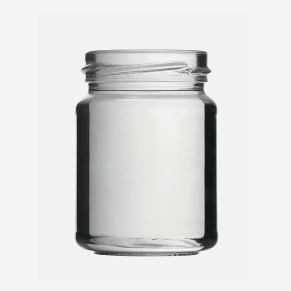 Konzerves üveg,143 ml,átlátszó,szájforma:TO53