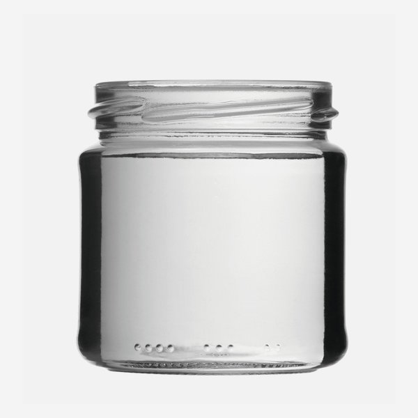 Konzerves üveg,210 ml,átlátszó,szájforma:TO66